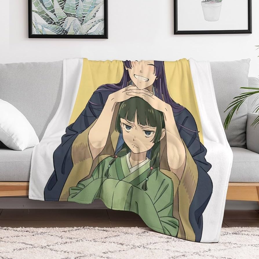 薬屋のひとりごと任氏セクシーフランネルブランケット 150x200cm Amazon｜薬屋のひとりごと ブランケット 暖かい 毛布 猫猫